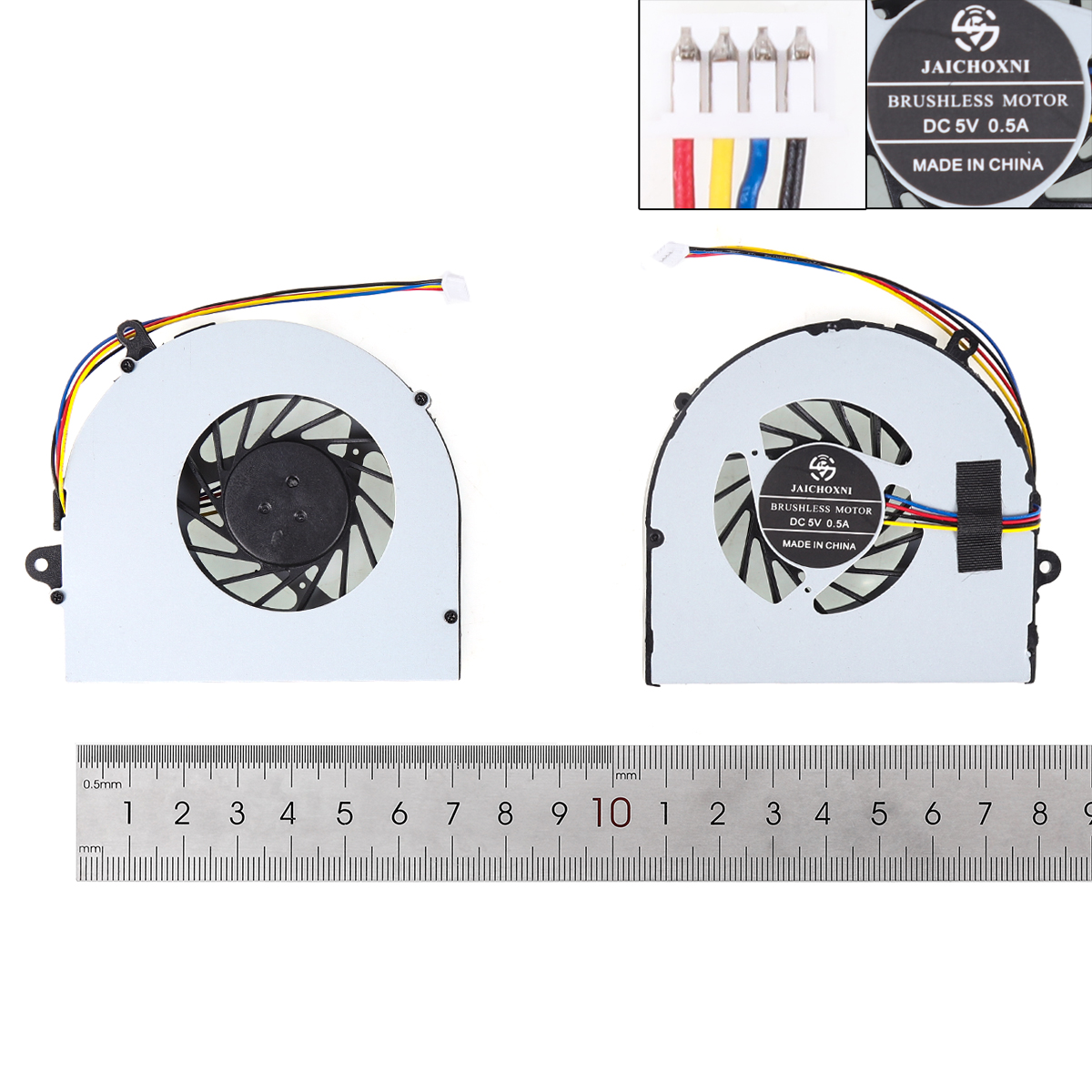 Picture of New Replacement CPU Cooling Fan For LENOVO G480 G485 G580 G585 （For  Discrete graphics，OEM） N/A Layout